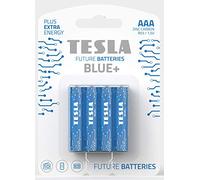 Blue Zinc Carbon Battery AAA (R03, Micro Pencil Battery, Blister) Pack of 4