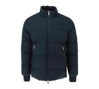 Blue Zip Puffer Jacket with Multiple Pockets- male- Gaudi- Winter Jackets- Blue- S- Jackets S
