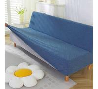 BlueA M1 Stretch Futon Cover - Non-Slip Armless Sofa Bed Slipcover Foldable Furniture Protector Full Wrap for Futon Sofa& Easy to Clean