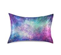 Blueangle Original Galaxy Pillowcase with Envelope Closure for Hair and Skin, Soft Breathable Smooth Both Sided Silk Pillow Cover(Queen 20''×30'',1pcs)