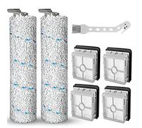 Bluearks Brush Roll Replacement for Bissell CrossWave X7 Pet Pro 3011, 3055, 3277, 3279, 3276A - 2 Rollers, 4 HEPA Filters, 1 Clean Brush