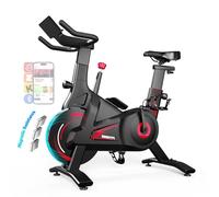 BluEarth Exercise Bike with Smart App, Max. 150 kg, Home Trainer Bicycle with Magnetic Resistance, Ergometer Exercise Bike with Live Courses and Immersive Experience