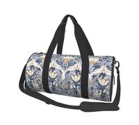 Bluebell_Art Print Travel Duffel Bag, Lightweight Sports Gym Bag with Shoulder Straps for Women Men Teen ravel Business Trip