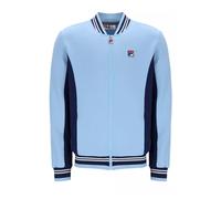 (BLUEBELL/NAVY/GARDENIA, SMALL) Fila Settanta Retro Baseball Track Top Jacket