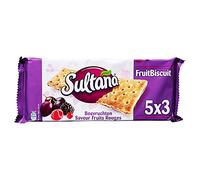 Blueberry Biscuit Portion Packs | Sultana | Forest Fruits 5 x 3 Pieces | Total Weight 218 Grams