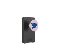 Blueberry & Blue Jay Cute Nature Design | Bird and Berry Art PopSockets PopWallet for MagSafe