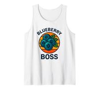 Blueberry Boss, Blueberry Pickers, Farmers, Sellers, Tank Top