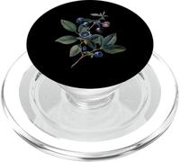Blueberry Botanical Drawing PopSockets PopGrip for MagSafe