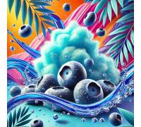 Blueberry Cotton Candy - Blueberry Cotton Candy Flavor Concentrate - Vegan - Sasami - 10ml