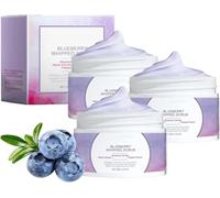 Blueberry Exfoliating Cleansing Scrub, Effectively Remove Old Dead Skin Cells On Rhe Skin Surface, Reduce Dark Spots and Dullness, and Make The Skin Brighter and Smoother