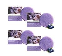 Blueberry Fields Shampoo & Conditioner Solid Bar Bundle for Hair Loss Reduction & Scalp Care | Natural Blueberry Extract, Shea Butter, Orange Oil | Lasts 75-90 Washes, Reduces Breakage & Frizz (4)