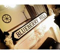 Blueberry Hill Old Fashioned Wood London Street Sign Fats Domino