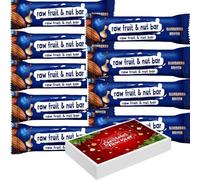 Blueberry Muffin Fruit & Nut Bar 35g - Dried Fruit & Nut Bar with Natural Flavouring - nd (10 x Bars)