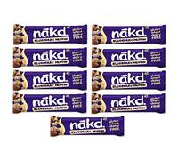 Blueberry Muffin - Nakd Raw Fruit Nut Bars 35g Each - Gluten Wheat Dairy Sugar Free (Pack of 9)