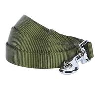 Blueberry Pet Durable Classic Solid Color Dog Lead 150 cm x 1.5cm in Military Green, Small, Basic Nylon Leads for Dogs, Matching Collar & Harness Available Separately