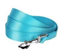 Blueberry Pet Essentials Classic Dog Lead, 19 Colours, 150 x 1.9 cm, Turquoise, Medium, Basic Nylon Lead for Dogs
