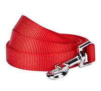 Blueberry Pet Leads For Dog 2 cm by 150 cm Better Basic Classic Solid Dog Leads in Rouge Red Size Medium