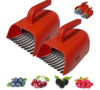 Blueberry Picker Berry Picker Blueberries Bilberries Currant Rake Fruit Plant-Protecting Harvester Ergonom Fruit Collector For picker picker berry wild harvester rake picker picker berry pic