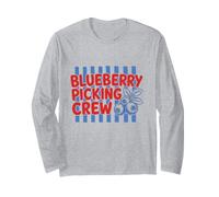 Blueberry Picking Crew Blueberry Festival Eat Blueberries Long Sleeve T-Shirt