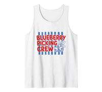 Blueberry Picking Crew Blueberry Festival Eat Blueberries Tank Top