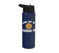 Blueberry Pie Apparel - Awesome Funny Pies Design Stainless Steel Insulated Water Bottle