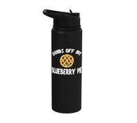 Blueberry Pie Apparel - Awesome Funny Pies Design Stainless Steel Insulated Water Bottle