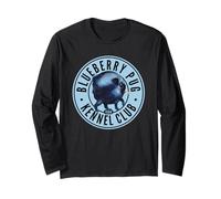 Blueberry-Pug Long Sleeve T-Shirt