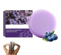 Blueberry Shampoo and Conditioner Bar Bundle, Natural Formula with Blueberry Extract, Helps Reduce Breakage, Nourish Hair Root, Cleansing Soap for Haircare (Conditioner)