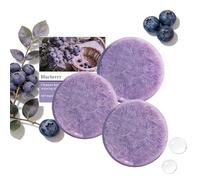 Blueberry Shampoo Bar, Organic Blueberry Shampoo for Hair, Solid Shampoo for Hair Thickening, Nourishing and Moisturizing Formula for Women and Men (3pc)