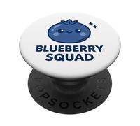 Blueberry Squad, Blueberry Pickers, Farmers, Sellers, PopSockets Adhesive PopGrip