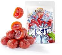 Blueberry strawberry hawthorn,candied fruit,healthy snacks,Fruit juice hawthorn,Sweet and sour fruit snacks,vegan,New Year snacks,instant candy dessert,delicious casual snack gifts (8bags)