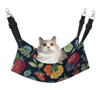 Blueberry Strawberry Lemon Printed Pet Hammock - Sleeping Hammock For Cats, Rabbits, Ferrets, Puppies, Small Animals