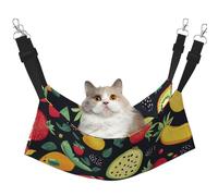 Blueberry Watermelon Printed Pet Hammock - Sleeping Hammock For Cats, Rabbits, Ferrets, Puppies, Small Animals