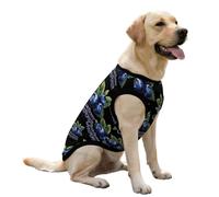Blueberry Whisperer Dog Clothes Sleeveless Pet Vest Cute Costume Coat Tee Jacket for Large Dogs