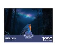 Bluebird 1000 Piece Puzzle Mind Challenge For Adults Quiet Evening Bird Gift-Worthy Artwork 38x26cm/1000pcs