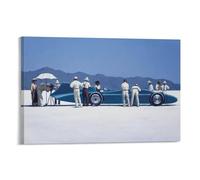 Bluebird at Bonneville by Jack Vettriano Wall Art Prints Poster 23 Home Decor Wall Art Hanging Picture Print Bedroom Decorative Painting Room Aesthetic 24x36inch(60x90cm)
