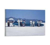 Bluebird at Bonneville by jack_vettriano Wall Art Prints Poster Poster Print Art Wall Painting Canvas Posters Modern Bedroom Decor 12x18inch(30x45cm)