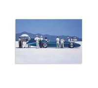 Bluebird at Bonneville by jack_vettriano Wall Art Prints Poster Posters Art Print Wall Photo Paint Poster Hanging Picture Family Decor 12x18inch(30x45cm)