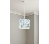 Bluebird Blossom Serenade lightshade - 20 x 18.5cm Ceiling Drum Shade | A194A6