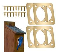 Bluebird House Predator Guard 4Pcs Metal 16 Installation Screws