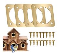 Bluebird House Predator Guard 4Pcs Metal 16 Installation Screws