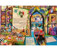 Bluebird Life is an Open Book Venice Jigsaw Puzzle (1000 Pieces)