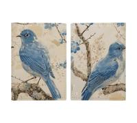 Bluebird on The Branch Leather Passport Holder Handmade Passport Cover with Card And Ticket Slot Easy Access Passport Case Passport Wallet Passport Holder for Women And Men, style, 20.3x13.8cm