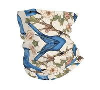 Bluebird Pattern 02 Print Headband Neck Gaiter Head Wrap Headwear