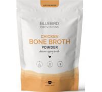 Bluebird Provisions Chicken Bone Broth Powder - 11 g Protein - 1 Ingredient | Unsalted on Purpose - Low Sodium (110 mg) - Made in USA - Collagen Rich - Unsalted Chicken Broth - Bloat Free - No Gluten