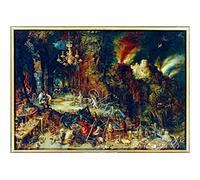 Bluebird Puzzle 1000 el. Alegoria ognia,Brueghel [PUZZLE]