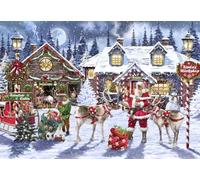 Bluebird Puzzle Christmas jigsaw puzzle Santa's Workshop - 1000 pieces