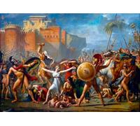 Bluebird Puzzle - Jacques-Louis David, The Intervention of the Sabine Sisters, 1799, 1000 Piece Jigsaw Puzzle - Reproduction of the Famous Painting - Jigsaw Puzzle for Adults