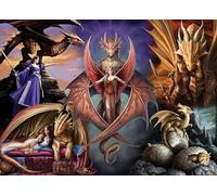 Bluebird Puzzle Jigsaw puzzle Anne Stokes - Dragon Fellowship - 1000 pieces