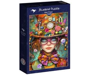 Bluebird Puzzle - Mad Props, Jigsaw Puzzle 1000 Pieces - Young Woman, Retro Fantasy - Adult Jigsaw Puzzle, Made in France